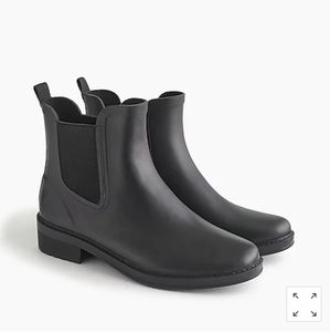 J.Crew Black Rain Boot
